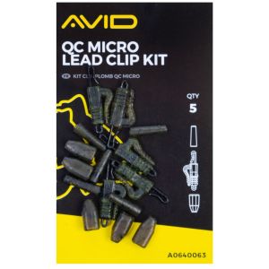 Avid Carp Klip na olovo Outline Micro Lead Clip Kit